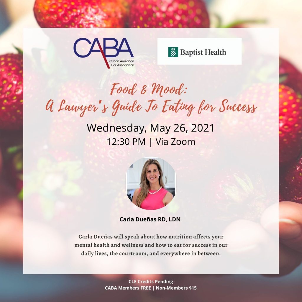 Food & Mood: A Lawyer’s Guide to Eating For Success