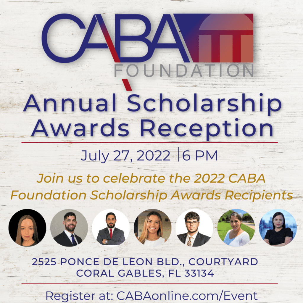 CABA Foundation’s Annual Scholarship Awards Reception